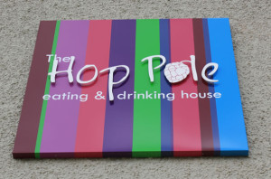 The Hop Pole Pub - Wall Sign